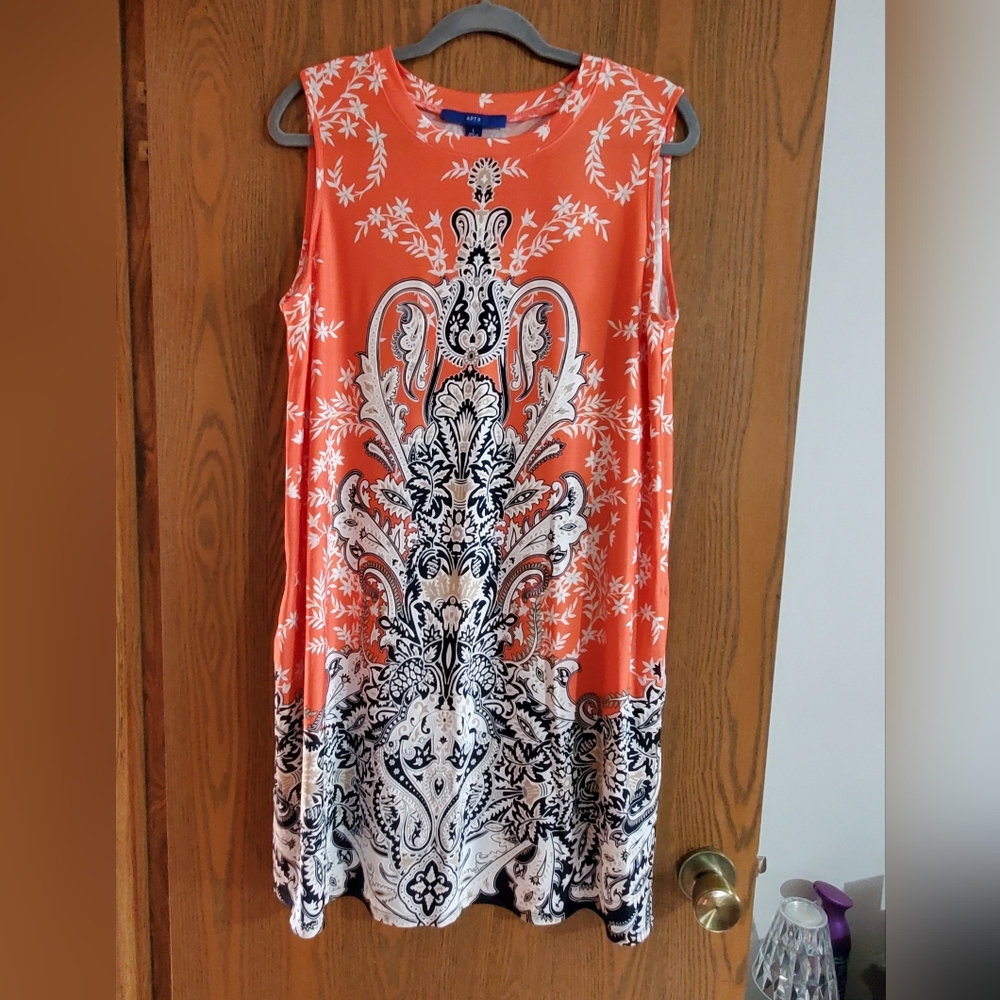 Apt. 9 Sleeveless Sheath Dress L NWOT